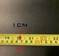 Image result for What Does 9 Cm Look Like