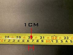 Image result for 1 Cm Measurement
