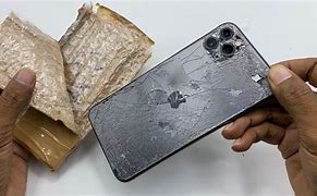 Image result for Cracked iPhone 11 Pro