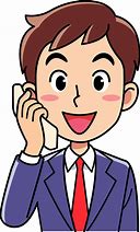Image result for Cartoon Talking On Cell Phone