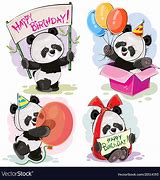 Image result for Panda Bear Happy Birthday Images