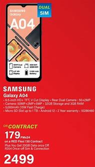 Image result for Samsung A04 Sp