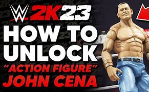 Image result for WWE 2K23 Action Figure John Cena Card