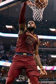 Image result for LeBron James Dunk Cavaliers