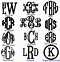 Image result for Decorative Monogram Fonts