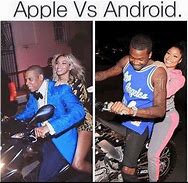 Image result for iPhone/Android Girl Meme