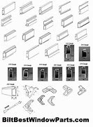 Image result for Types of Window Screen Frame Tabs