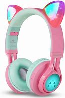 Image result for cats ears headphone