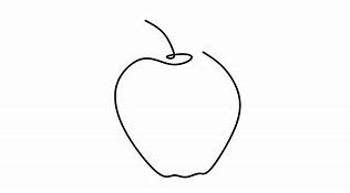 Image result for Apple Line Art