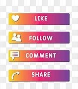Image result for Like and Share Icon Pink