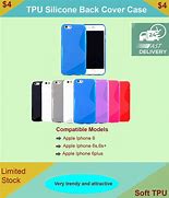 Image result for iPhone 6s Silicone Case Black