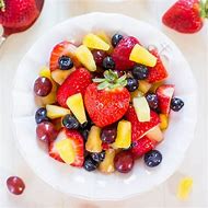 Image result for Glazed Fruit Salad Vanilla Pudding