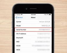 Image result for Serial Number Cell Phone iPhone