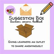 Image result for Suggestion Box Graphic