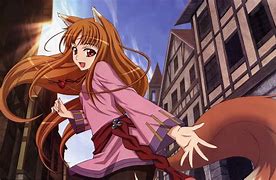 Image result for Spice and Wolf Anime Girl