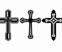 Image result for Christian Scroll Cross Silhouette