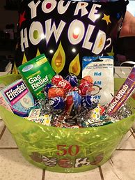 Image result for DIY 50th Birthday Funny Gifts