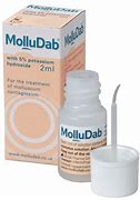 Image result for Inflamed Molluscum