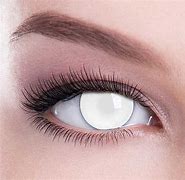 Image result for White Contact Lenses No Pupil
