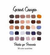 Image result for Grand Canyon Color Palette