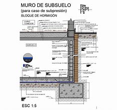 Image result for Basement Wall CAD Detail