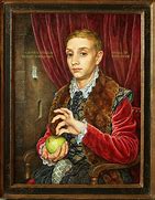 Image result for Boy with Apple Replacement Painting