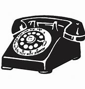 Image result for Rotary Phone Drawing