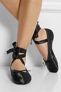 Image result for Black Ballet Slippers