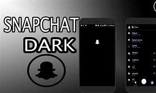 Image result for Dark Mode On Snapchat Android