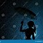 Image result for Silhouette Umbrella Girl Painting Ideas