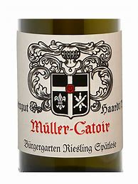 Image result for Muller Catoir Gimmeldinger Mandelgarten Riesling Spatlese trocken