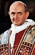 Image result for Pope Paul VI Cartoon