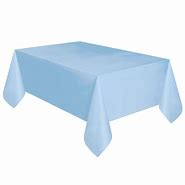 Image result for Light Blue Tablecloth
