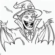 Image result for Halloween Vampire Coloring Pages