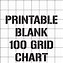 Image result for Empty 100 Square Grid Printable Template