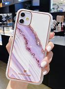 Image result for Purple Gold Marble iPhone 7 Cases