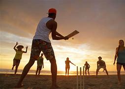 Image result for People Playing Cricket