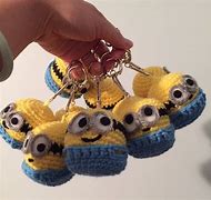 Image result for Crochet Minion Keychain Pattern