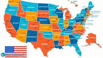 Image result for USA Map No Names