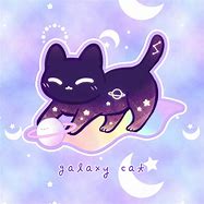 Image result for Cute Anime Girl Galaxy Cat