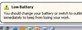 Image result for Windows XP Low Battery Icon