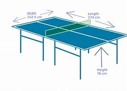 Image result for table tennis tables dimensions