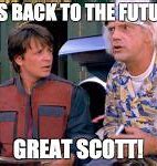 Image result for Back to the Future Day Meme