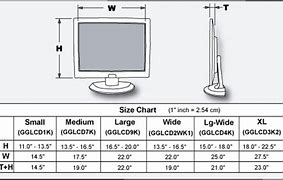 Image result for 20 Inch Screen Dimensions