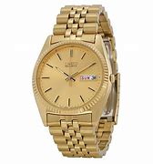 Image result for Men's Gold Tone Watches