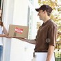 Image result for Person Delivering Package