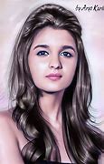 Image result for Alia Bhatt Drawing No Colour