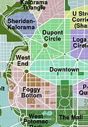 Image result for Street Map Washington DC NW