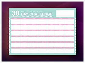 Image result for 30 Days Planning Sheet