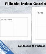 Image result for 4X6 Note Card Actual Size